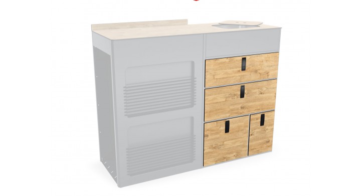 Moon Kitchen Solid Model 81