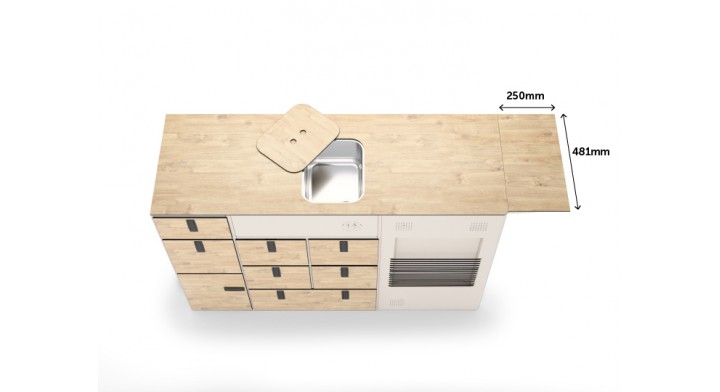 Blat dla Moon Kitchen Model 1 UK