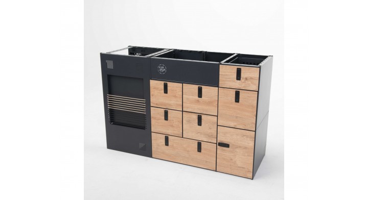 Moon Kitchen Solid Model 1 140cm (K101)