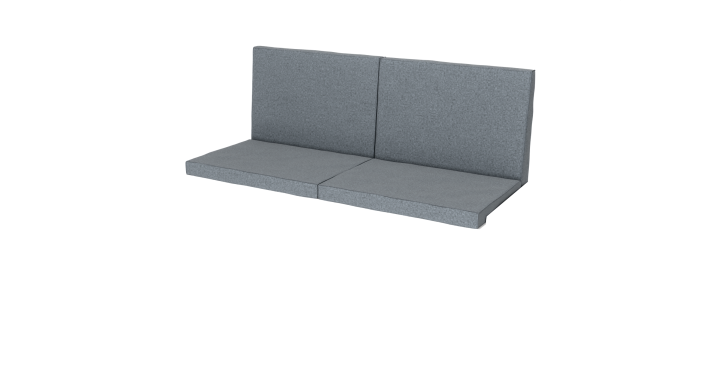 Moon Bench with bungee cords and...