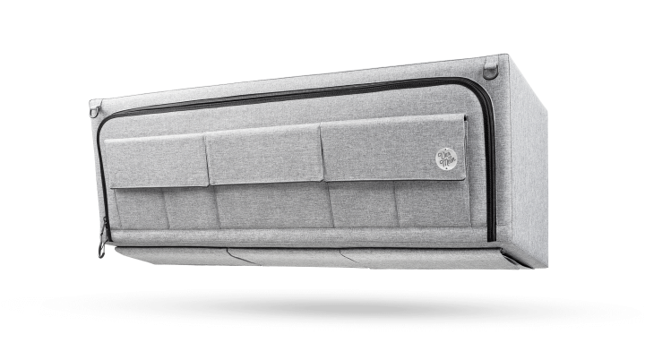 Moon Box Ersa Standard, 90cm, 108°, Grey