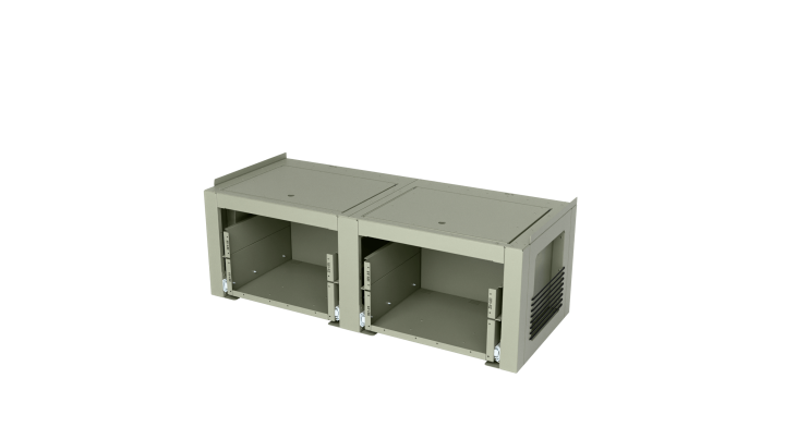 Moon Bench z szufladami